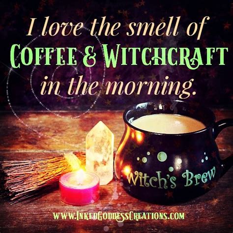 Morning witch coffee